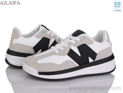 Кросівки AELIDA NR011 white-black