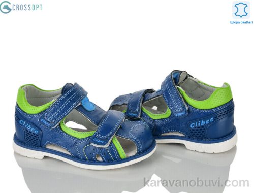 Сандалі CLIBEE F189 blue