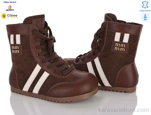 Черевики APAWWA A9312 brown фліс