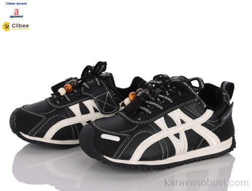 Кросівки APAWWA 99A8599 black фліс