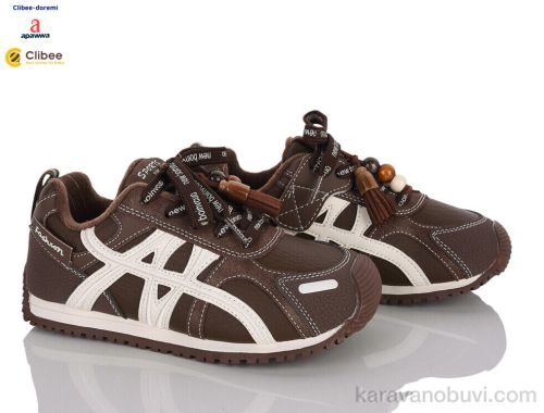 Кросівки APAWWA 99A8599 brown фліс