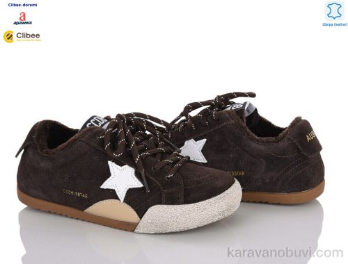 Кросівки APAWWA A72001 brown фліс
