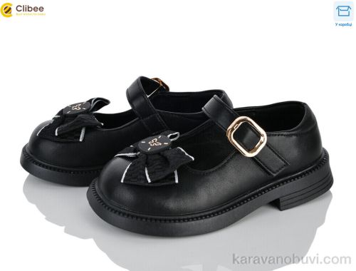 Туфлі CLIBEE DB804-1 black - Взуття › Туфлі › сезон: демісезон Туфлі CLIBEE DB804-1 black