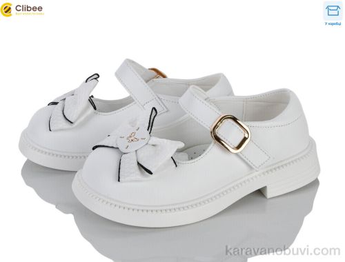 Туфлі CLIBEE DB804-3 white - Взуття › Туфлі › сезон: демісезон Туфлі CLIBEE DB804-3 white