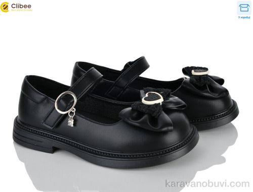 Туфлі CLIBEE DC809-1 black - Взуття › Туфлі › сезон: демісезон Туфлі CLIBEE DC809-1 black