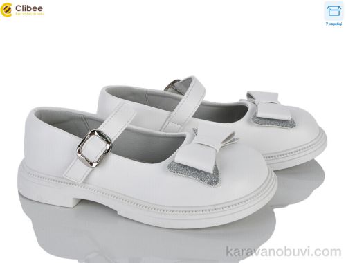 Туфлі CLIBEE DC819-3 white - Взуття › Туфлі › сезон: демісезон Туфлі CLIBEE DC819-3 white