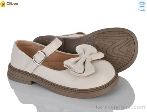 Туфлі CLIBEE DC815-3 beige - Взуття › Туфлі › сезон: демісезон Туфлі CLIBEE DC815-3 beige