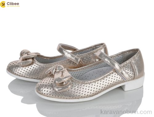 Туфлі CLIBEE D105 gold