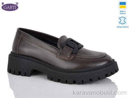 Туфлі GARTI 417 корич шкіра