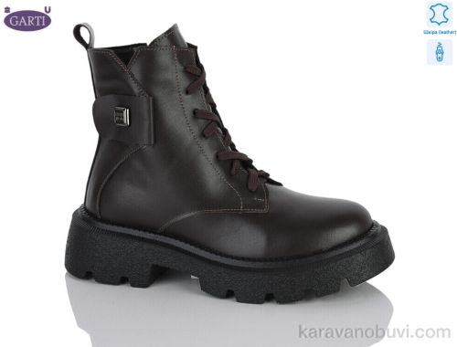 Черевики GARTI 308 корич шкіра байка