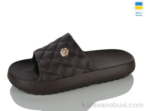 Шльопанці KROK 125 камінь коричневий