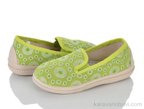 Капці FLOARE 1114 сад зелений