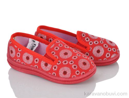 Капці FLOARE 1117 сад червоний