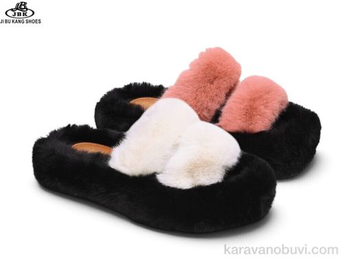 Капці NO BRAND CA323-018 white-pink mix