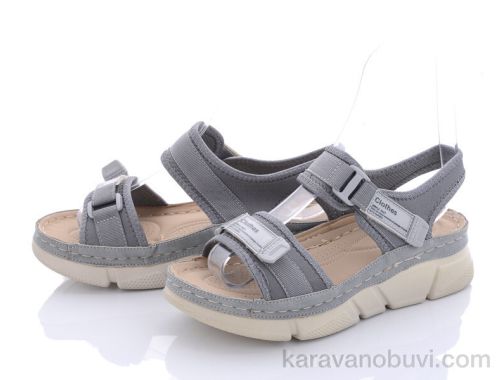 Босоніжки LUDAOWANGZI 6707 grey