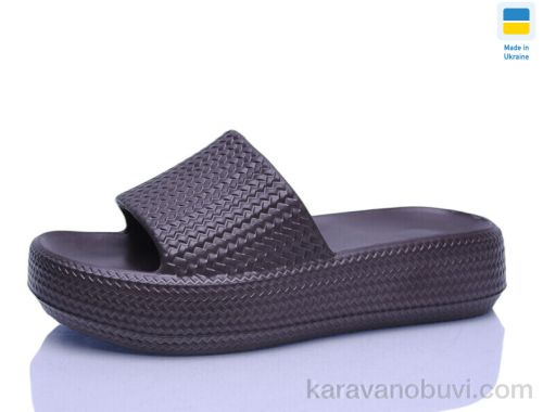 Шльопанці NO BRAND N78 шоколад