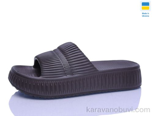 Шльопанці NO BRAND N79 шоколад