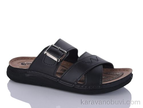 Шльопанці MAHLI 01-13 чорний к.