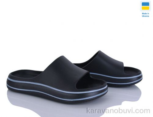 Шльопанці PROGRESS Прогрес П239 чорний