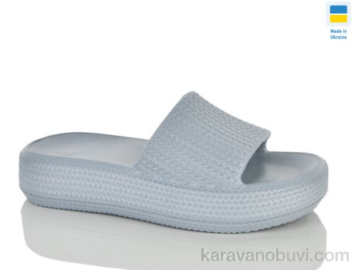 Шльопанці GIPANIS Гіпаніс Ж78 сіро-блакитний