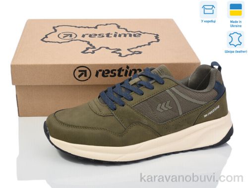 Кросівки RESTIME EM024350 khaki