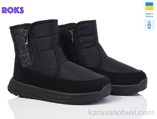 Дутики PROGRESS  3715 чорний