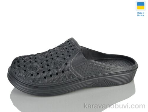Шльопанці NO BRAND SV027 т.сірий