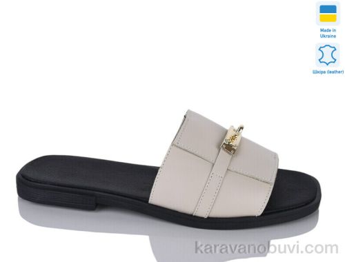 Шльопанці NO BRAND 18 беж к.