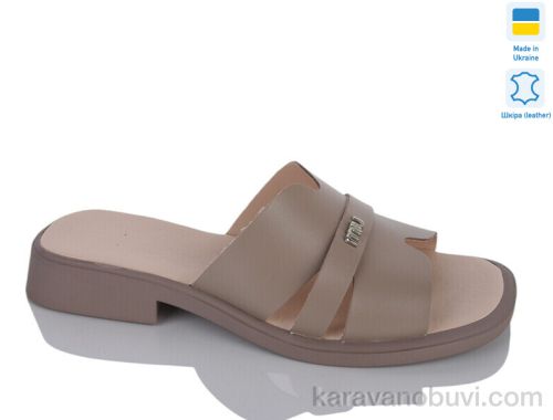 Шльопанці NO BRAND 556 капуч.к.