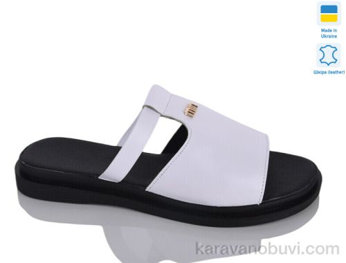 Шльопанці NO BRAND 714 білий к.