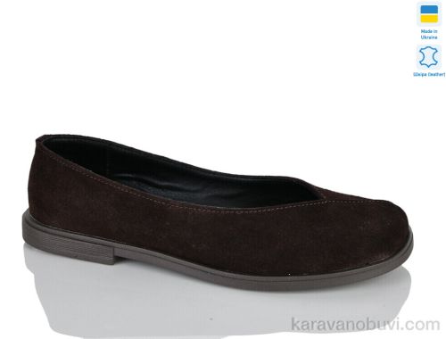 Туфлі NO BRAND 271 шоколад з.