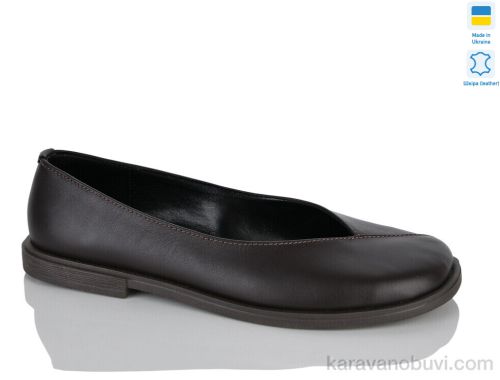 Туфлі NO BRAND 271 корич. к.