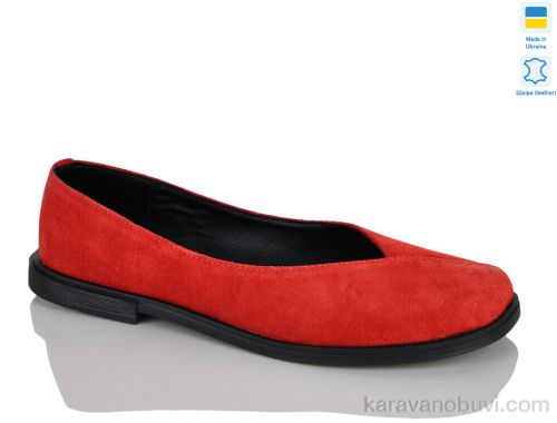 Туфлі NO BRAND 271 червоний з.