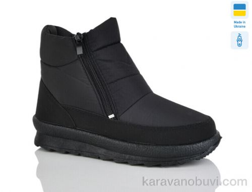 Черевики KAROLINA 114 чорний однотон. - Взуття › Черевики › сезон: зима Черевики KAROLINA 114 чорний однотон.