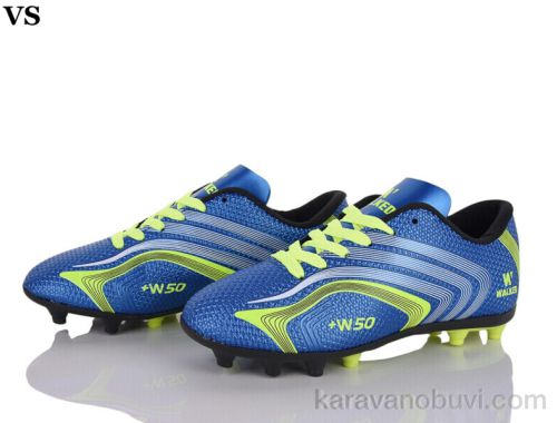 Футбольне взуття WALKED  crampon blue-green