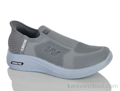 Кросівки WONEX 45-408 grey
